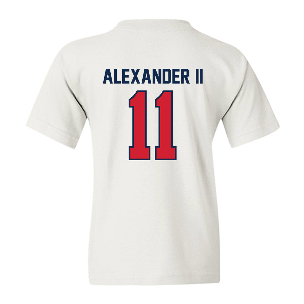 Ole Miss - NCAA Football : Hilton Deuce Alexander II - Replica Shersey Youth T-Shirt-1