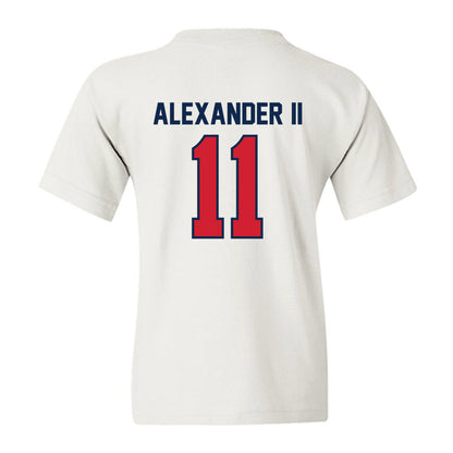 Ole Miss - NCAA Football : Hilton Deuce Alexander II - Replica Shersey Youth T-Shirt-1