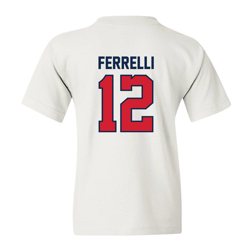 Ole Miss - NCAA Football : Luke Ferrelli - Replica Shersey Youth T-Shirt-1