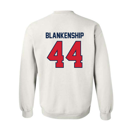 Ole Miss - NCAA Football : Caleb Blankenship - Replica Shersey Crewneck Sweatshirt-1