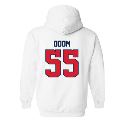 Ole Miss - NCAA Baseball : Leo Odom - Replica Shersey Hooded Sweatshirt-1