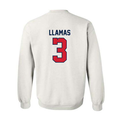 Ole Miss - NCAA Softball : Persy Llamas - Replica Shersey Crewneck Sweatshirt-1