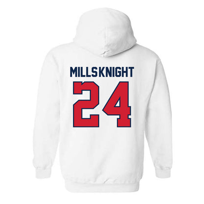 Ole Miss - NCAA Football : Shekai Mills-Knight - Replica Shersey Hooded Sweatshirt-1