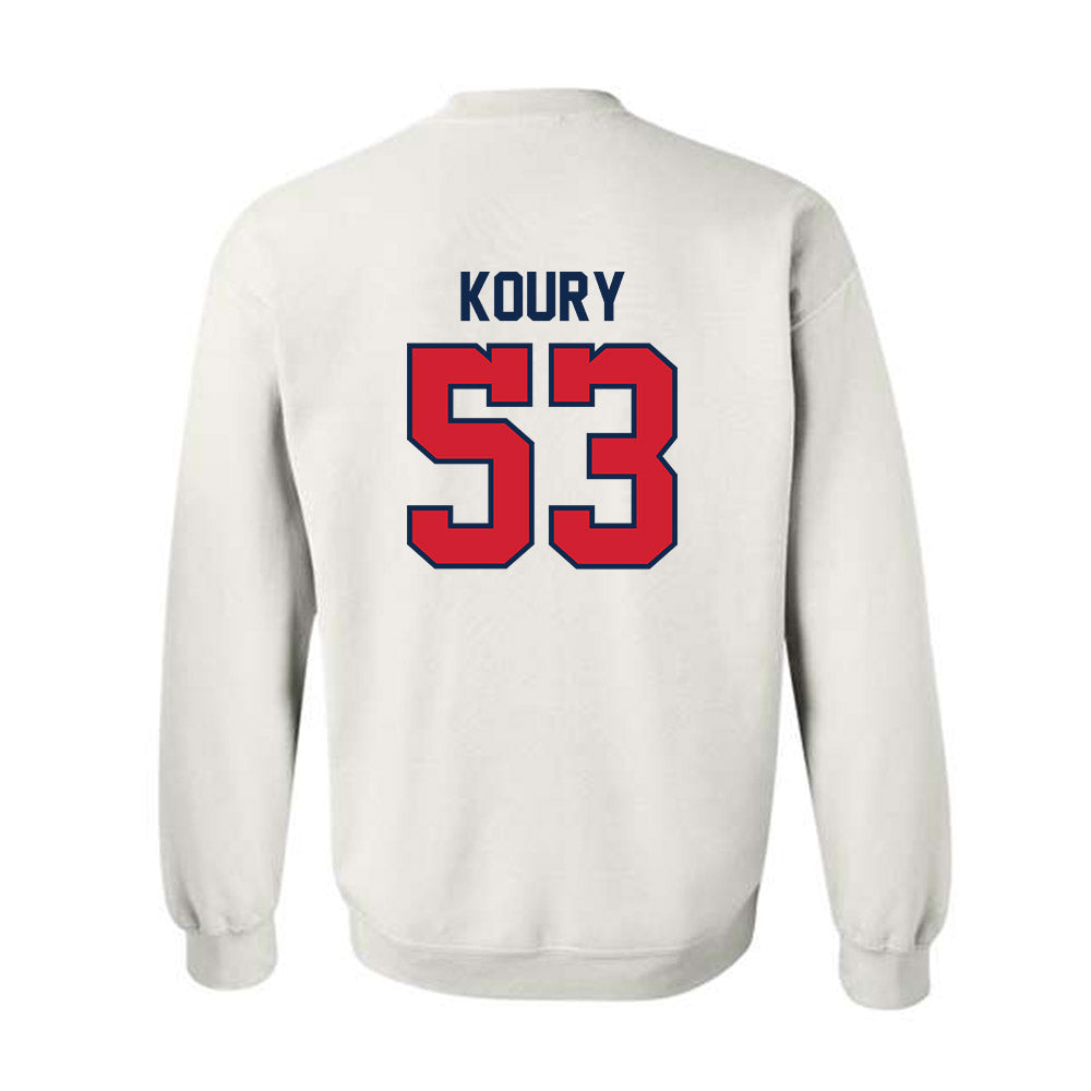 Ole Miss - NCAA Football : Joe Koury - Replica Shersey Crewneck Sweatshirt-1