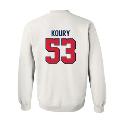 Ole Miss - NCAA Football : Joe Koury - Replica Shersey Crewneck Sweatshirt-1