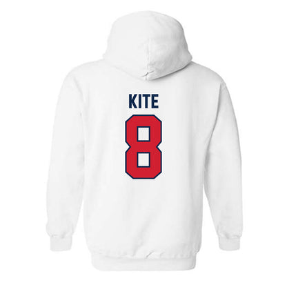 Ole Miss - NCAA Football : Antonio Kite - Replica Shersey Hooded Sweatshirt-1