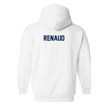 Ole Miss - NCAA Football : Jordan Renaud - Replica Shersey Hooded Sweatshirt-1
