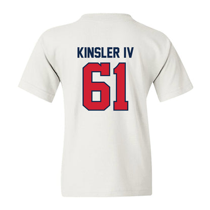 Ole Miss - NCAA Football : Tommy Kinsler IV - Replica Shersey Youth T-Shirt-1