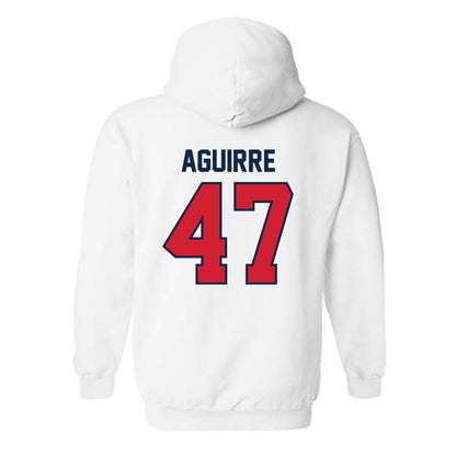 Ole Miss - NCAA Football : Anthony Aguirre - Replica Shersey Hooded Sweatshirt-1