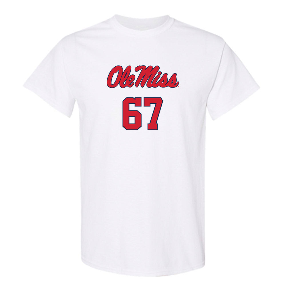 Ole Miss - NCAA Football : Kane Mankins - Replica Shersey T-Shirt-0