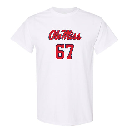 Ole Miss - NCAA Football : Kane Mankins - Replica Shersey T-Shirt-0