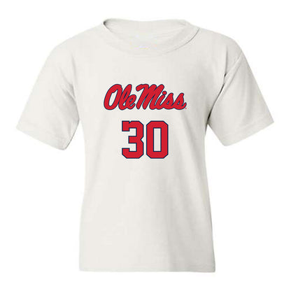 Ole Miss - NCAA Football : Jamichael Garrett - Replica Shersey Youth T-Shirt-0