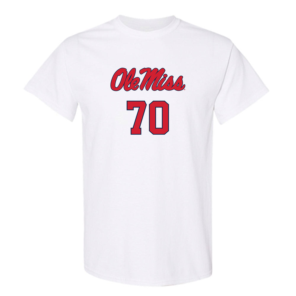 Ole Miss - NCAA Football : Jalan Chapman - Replica Shersey T-Shirt-0