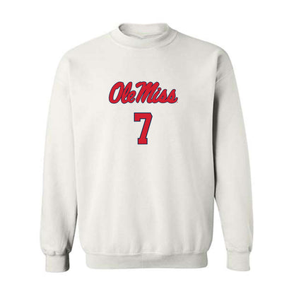 Ole Miss - NCAA Women's Soccer : sarah granno - Replica Shersey Crewneck Sweatshirt-0