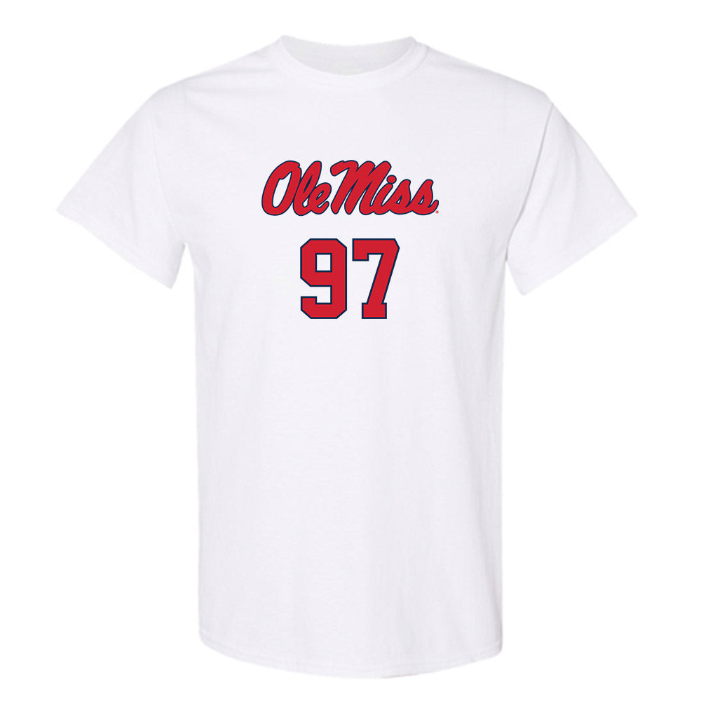 Ole Miss - NCAA Football : Kamron Beavers - Replica Shersey T-Shirt-0