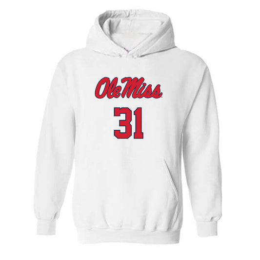 Ole Miss - NCAA Football : Ladarian Clardy - Replica Shersey Hooded Sweatshirt-0