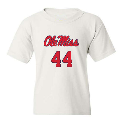 Ole Miss - NCAA Football : Caleb Blankenship - Replica Shersey Youth T-Shirt-0