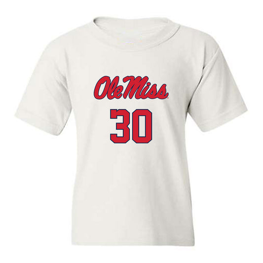 Ole Miss - NCAA Softball : Kyra Aycock - Replica Shersey Youth T-Shirt-0