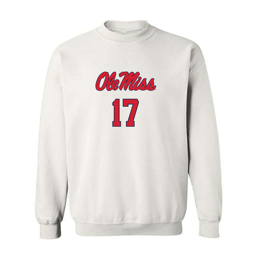 Ole Miss - NCAA Football : Lucas Carneiro - Replica Shersey Crewneck Sweatshirt-0