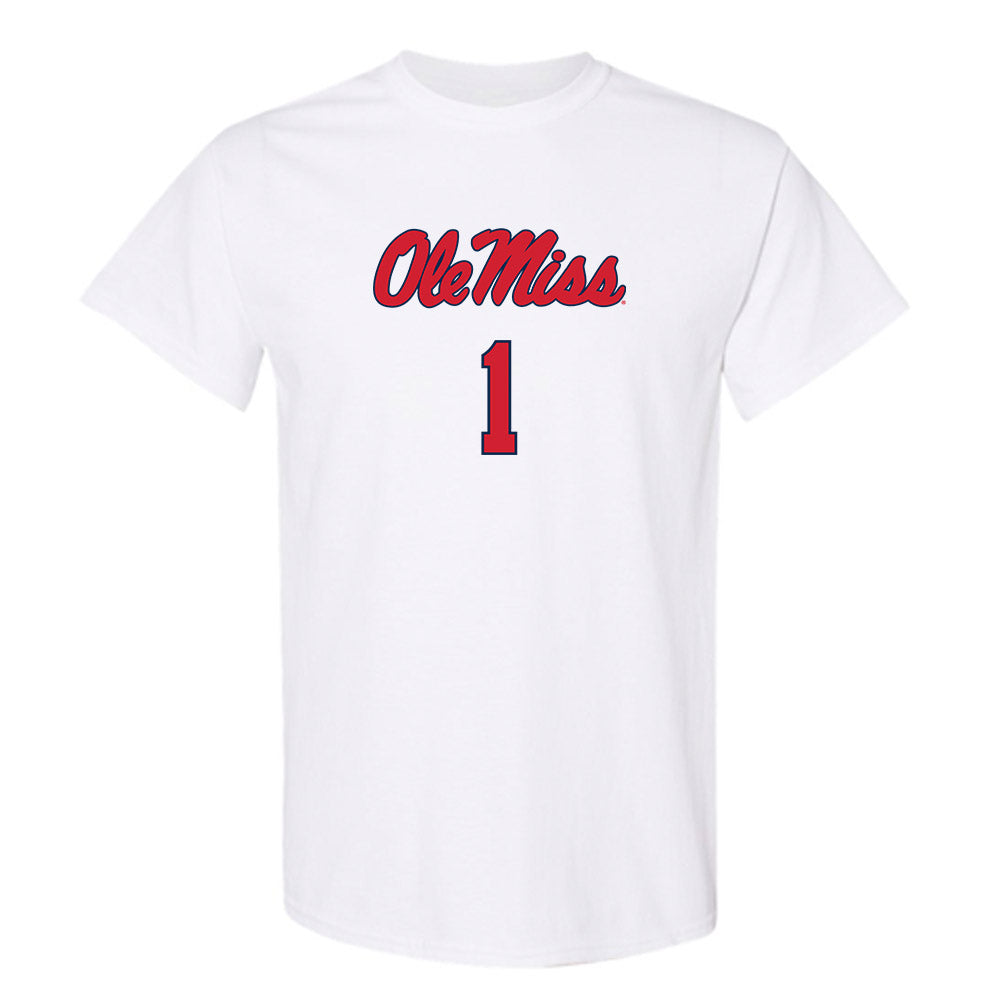 Ole Miss - NCAA Women's Soccer : Taylor Prigge - Replica Shersey T-Shirt-0