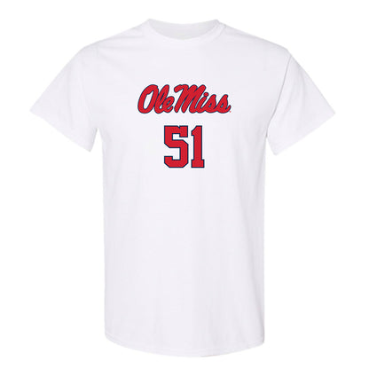 Ole Miss - NCAA Football : Trey Nightingale - Replica Shersey T-Shirt-0