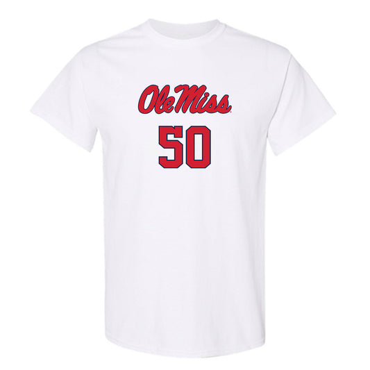 Ole Miss - NCAA Football : Troy Everett - Replica Shersey T-Shirt-0