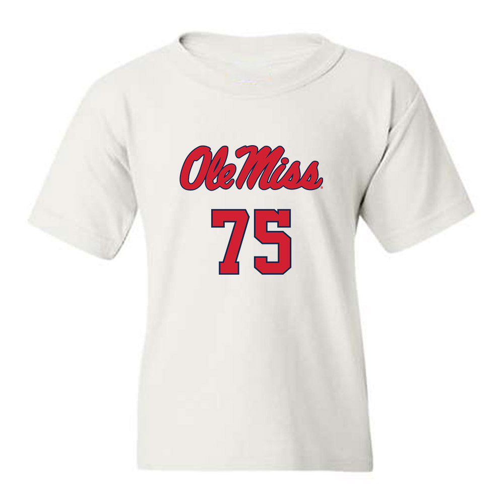 Ole Miss - NCAA Football : Patrick Kutas - Replica Shersey Youth T-Shirt-0