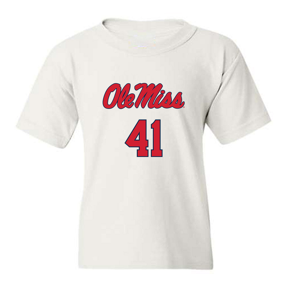 Ole Miss - NCAA Football : Peter Mcstravick - Replica Shersey Youth T-Shirt-0