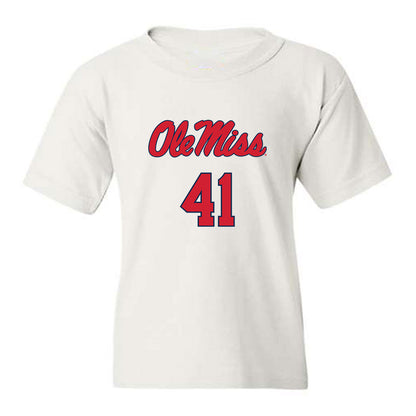 Ole Miss - NCAA Football : Peter Mcstravick - Replica Shersey Youth T-Shirt-0