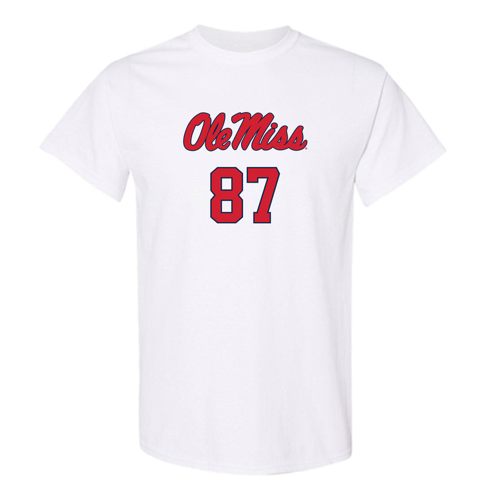 Ole Miss - NCAA Football : Wyatt Smalley - Replica Shersey T-Shirt-0