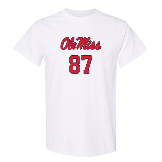 Ole Miss - NCAA Football : Wyatt Smalley - Replica Shersey T-Shirt-0