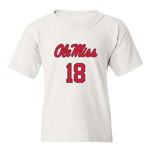 Ole Miss - NCAA Women's Soccer : Isabella Pontieri - Replica Shersey Youth T-Shirt-0