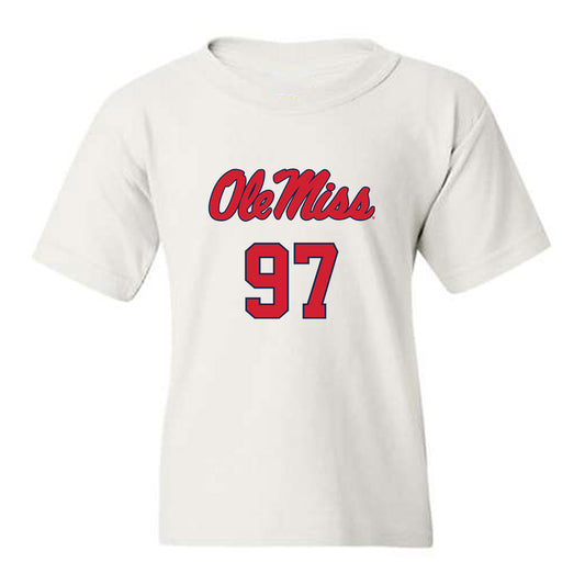 Ole Miss - NCAA Football : Kamron Beavers - Replica Shersey Youth T-Shirt-0