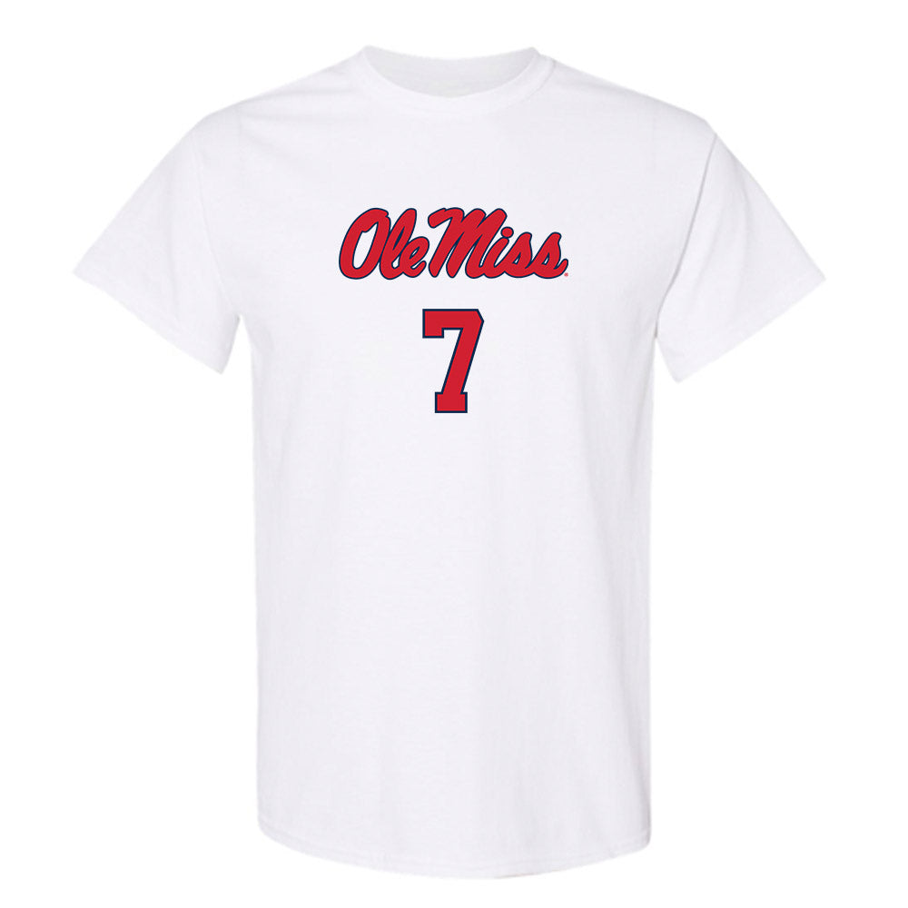 Ole Miss - NCAA Football : Sharif Denson - Replica Shersey T-Shirt-0