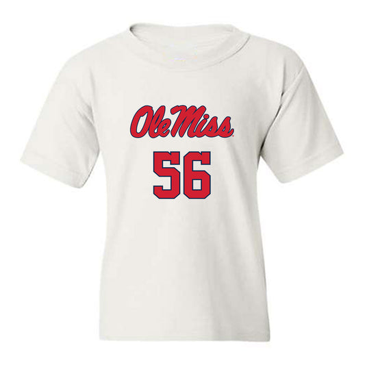 Ole Miss - NCAA Football : Mason Waddle - Replica Shersey Youth T-Shirt-0