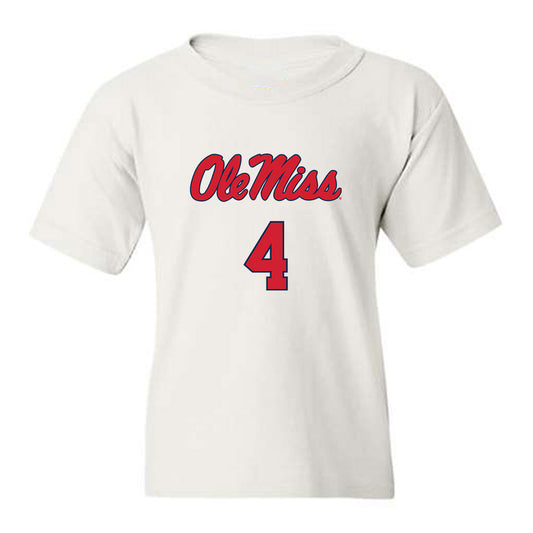 Ole Miss - NCAA Baseball : Leo Odom - Replica Shersey Youth T-Shirt-0