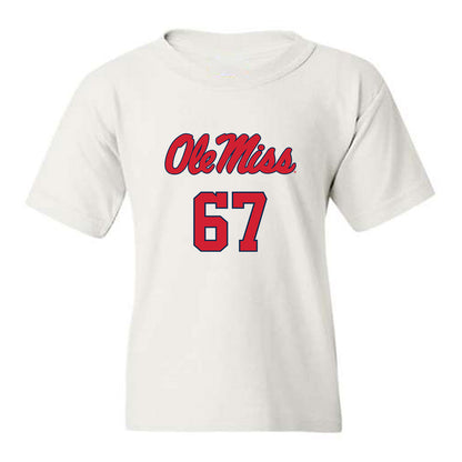 Ole Miss - NCAA Football : Kane Mankins - Replica Shersey Youth T-Shirt-0