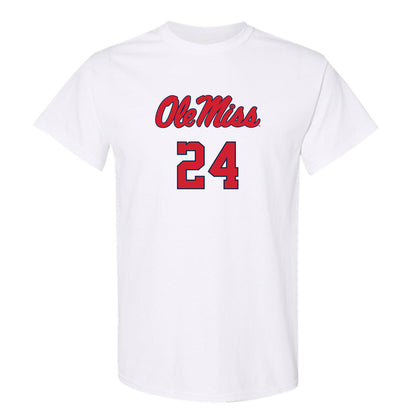 Ole Miss - NCAA Football : Andy Jaffe - Replica Shersey T-Shirt-0
