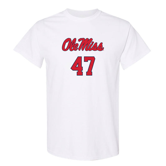 Ole Miss - NCAA Football : Anthony Aguirre - Replica Shersey T-Shirt-0