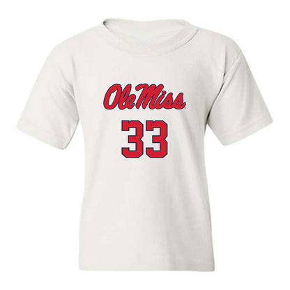 Ole Miss - NCAA Football : Oscar Bird - Replica Shersey Youth T-Shirt-0