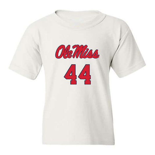 Ole Miss - NCAA Baseball : Jake Reigert - Replica Shersey Youth T-Shirt-0