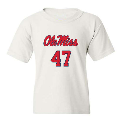 Ole Miss - NCAA Football : Anthony Aguirre - Replica Shersey Youth T-Shirt-0