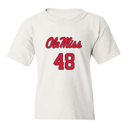 Ole Miss - NCAA Football : Mark Trigg Jr - Replica Shersey Youth T-Shirt-0