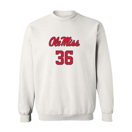 Ole Miss - NCAA Football : Keon Young - Replica Shersey Crewneck Sweatshirt-0
