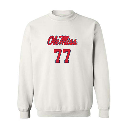Ole Miss - NCAA Football : Enoch Wangoy - Replica Shersey Crewneck Sweatshirt-0