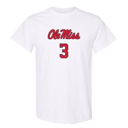 Ole Miss - NCAA Men's Basketball : Koren Johnson - Replica Shersey T-Shirt-0
