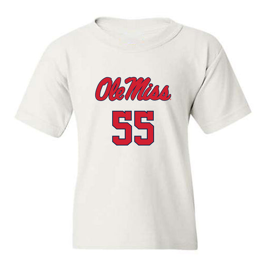 Ole Miss - NCAA Baseball : Leo Odom - Replica Shersey Youth T-Shirt-0
