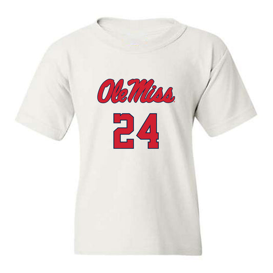 Ole Miss - NCAA Football : Shekai Mills-Knight - Replica Shersey Youth T-Shirt-0