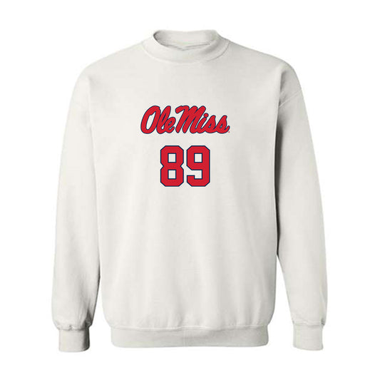 Ole Miss - NCAA Football : Dylan Davis - Replica Shersey Crewneck Sweatshirt-0