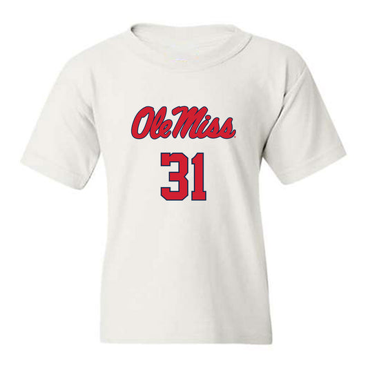 Ole Miss - NCAA Women's Soccer : Georgia Skelton - Replica Shersey Youth T-Shirt-0